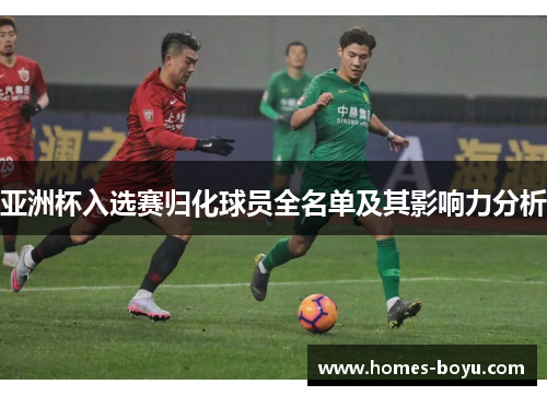 亚洲杯入选赛归化球员全名单及其影响力分析